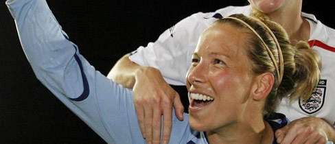 England 'keeper Rachel Brown